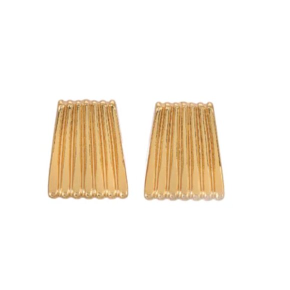 Heaven Mayhem | RIBBED EARRINGS - Picture 2 of 2